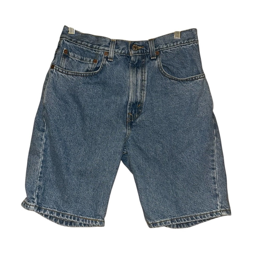 Levi’s 505 Mens Y2K Denim Jeans Shorts Jorts Cotton Regular Fit Size‎ 32